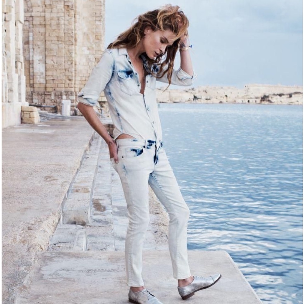 ON HOLDMadewell denim lightstorm top & pants